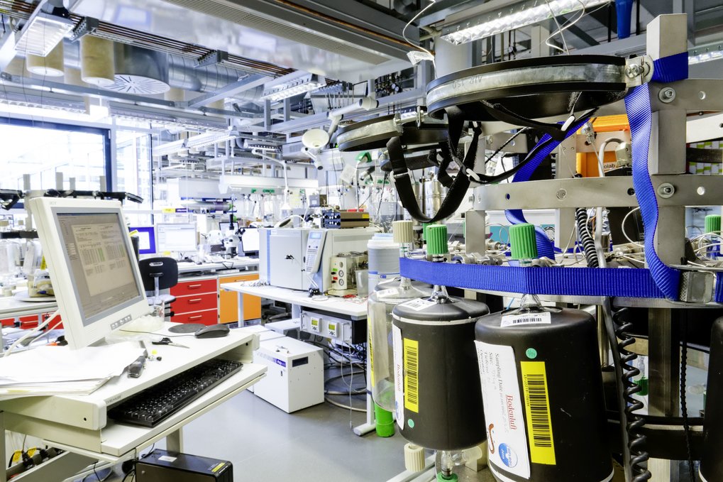View of the BGC IsoLab (A. Schroll/MPI-BGC)