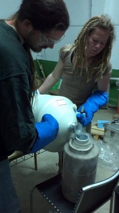 Preparation leaf sampling material