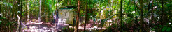 Amazon Tall Tower Observatory (ATTO), Brazil - lab containers at the foot of the 80 m tower.