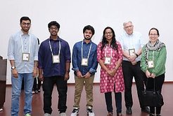 Das GMA-Team mit Dr. Dhanyalekshmi K. Pillai, Prof. Dr. Martin Heimann und Dr. Julia Marshall.