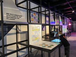 Der Ausstellungsstand (J. Wäldchen, MPI-BGC)