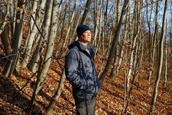 Ecophysiologist and „tree researcher“ Dr. Henrik Hartmann (Foto: Anna Schroll)