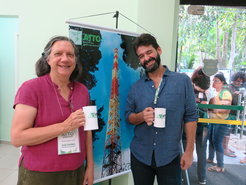 Projektkoordinatoren Susan Trumbore und Beto Quesada.