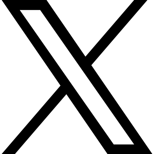 You can see the new Twitter icon, a black X against a white background