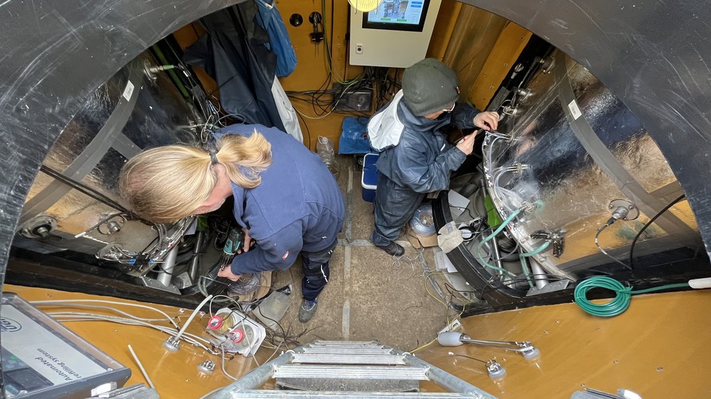 Majadas Lysimeter Reparatur Februar 23