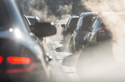 Nitrogen oxides from the combustion of fossil fuels, for example in traffic, affect the climate in different ways. The bottom line is that they have a cooling effect and thus counteract global warming.
