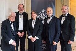 The 5 new members of the Order.