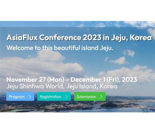 ASIAFLUX conference 2023 ASIAFLUX conference 2023