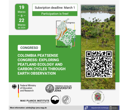 Colombia PeatSense Congress: Exploring Wetland Ecology and Carbon Cycles through Earth Observation